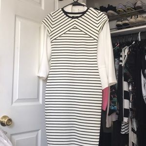 BDG Striped BodyCon Midi Dress